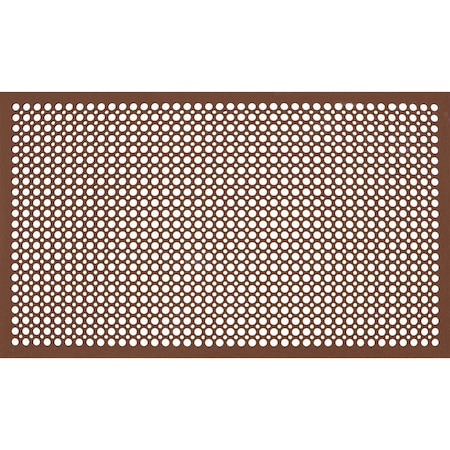 Safestep Antifatigue Mat, 5 ft L x 3 ft W, 1.5 in Thickness, Red 387167